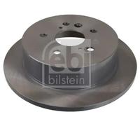 2x Brake disc Rear Axle solid 27478 FEBI BILSTEIN for TOYOTA PREVIA / ESTIMA II