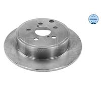 2x Brake disc Rear Axle solid 30-15 523 0070 MEYLE for TOYOTA AVENSIS Estate