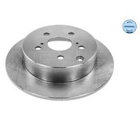 2x Brake disc Rear Axle solid 30-15 523 0082 MEYLE for TOYOTA COROLLA Verso