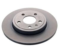 2x Brake disc Rear Axle solid 30 93 6234 SWAG for AUDI SEAT