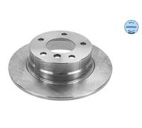 2x Brake disc Rear Axle solid 315 523 0048 MEYLE for BMW 1
