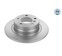 2x Brake disc Rear Axle solid 315 523 0053/PD MEYLE for BMW 3 3 Touring 1
