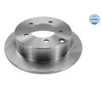 2x Brake disc Rear Axle solid 32-15 523 0008 MEYLE for MITSUBISHI LANCER VIII