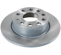 2x Brake disc Rear Axle solid 32 92 3240 SWAG for SEAT VW SKODA AUDI