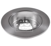 2x Brake Discs Pair Solid fits HYUNDAI i30 FD 1.6 Rear 07 to 11 G4FC 262mm Set