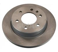 2x Brake disc Rear Axle solid 33 10 5350 SWAG for MERCEDES-BENZ SPRINTER 3-t Van