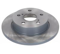 2x Brake disc Rear Axle solid 33 10 6309 SWAG for TOYOTA COROLLA Hatchback