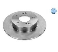 2x Brake disc Rear Axle solid 36-15 523 0015 MEYLE for NISSAN QX IV