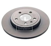 2x Brake disc Rear Axle solid 36234 FEBI BILSTEIN for AUDI SEAT