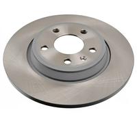 2x Brake disc Rear Axle solid 36463 FEBI BILSTEIN for AUDI A7 Sportback A6 C7 Q5