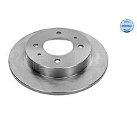 2x Brake disc Rear Axle solid 37-15 523 0001 MEYLE for HYUNDAI LANTRA COUPE I