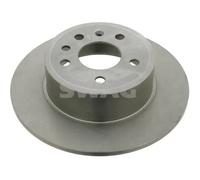2x Brake disc Rear Axle solid 40 92 3544 SWAG for SAAB OPEL