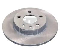 2x Brake disc Rear Axle solid 43809 FEBI BILSTEIN for ALFA ROMEO GTV SPIDER