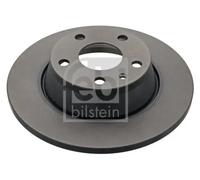 2x Brake disc Rear Axle solid 43856 FEBI BILSTEIN for AUDI TT TT Roadster