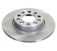 2x Brake disc Rear Axle solid 43880 FEBI BILSTEIN for ALFA ROMEO JEEP FIAT