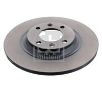 2x Brake disc Rear Axle solid 44013 FEBI BILSTEIN for CITROËN PEUGEOT DS