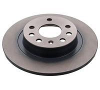 2x Brake disc Rear Axle solid 44042 FEBI BILSTEIN for OPEL ZAFIRA B Box Body/MPV