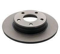 2x Brake disc Rear Axle solid 44043 FEBI BILSTEIN for OPEL ZAFIRA B Box Body/MPV