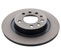febi bilstein 44115 Brake Disc Set (2 Brake Disc) rear, full, No. of Holes 5