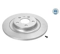 2x Brake disc Rear Axle solid 515 523 0018/PD MEYLE for VOLVO XC40