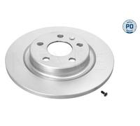 Rear Brake Disc 2x MEYLE Fits VOLVO Xc40 17-23 31471476