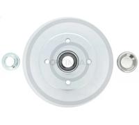 2x Brake disc Rear Axle solid 602883BS2 OPTIMAL for PEUGEOT CITROËN DS OPEL