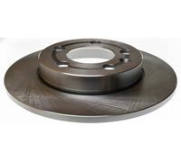 2x Brake disc Rear Axle solid 6050220 KRAFT AUTOMOTIVE for VW AUDI SKODA