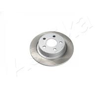 2x Brake disc Rear Axle solid 61-00-0105C ASHIKA for BMW MINI