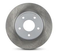 2x Brake disc Rear Axle solid 61-01-156C ASHIKA for NISSAN ALMERA TINO PRIMERA
