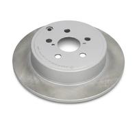 2x Brake disc Rear Axle solid 61-02-214C ASHIKA for TOYOTA AVENSIS Estate