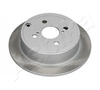 2x Brake disc Rear Axle solid 61-02-217C ASHIKA for TOYOTA COROLLA
