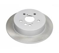 2x Brake disc Rear Axle solid 61-02-221C ASHIKA for TOYOTA EVO