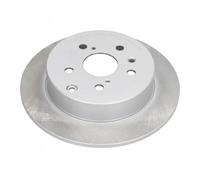 2x Brake disc Rear Axle solid 61-02-231C ASHIKA for TOYOTA COROLLA Verso