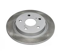 2x Brake disc Rear Axle solid 61-02-234C ASHIKA for TOYOTA AURIS COROLLA Saloon