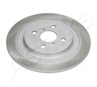 2x Brake disc Rear Axle solid 61-02-238C ASHIKA for TOYOTA DAIHATSU