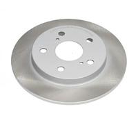 2x Brake disc Rear Axle solid 61-02-243C ASHIKA for TOYOTA COROLLA Saloon AURIS