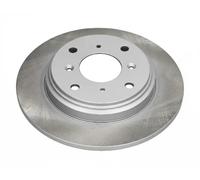 2x Brake disc Rear Axle solid 61-04-404C ASHIKA for HONDA PRELUDE Mk IV