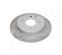 2x Brake disc Rear Axle solid 61-04-413C ASHIKA for HONDA PRELUDE Mk V