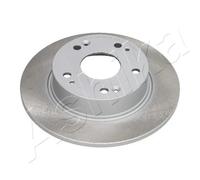 2x Brake disc Rear Axle solid 61-04-443C ASHIKA for HONDA ACCORD VII