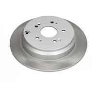ASHIKA REAR 2 X BRAKE DISC 6104444C FOR HONDA