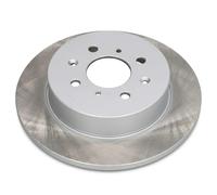 2x Brake disc Rear Axle solid 61-04-495C ASHIKA for HONDA MG