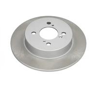 2x Brake disc Rear Axle solid 61-08-801C ASHIKA for SUZUKI SWIFT III