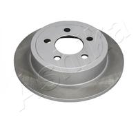 2x Brake disc Rear Axle solid 61-09-905C ASHIKA for JEEP WRANGLER Mk II CHEROKEE