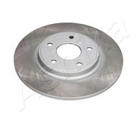 2x Brake disc Rear Axle solid 61-09-913C ASHIKA for DODGE FIAT LANCIA VW