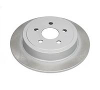 2x Brake disc Rear Axle solid 61-09-990C ASHIKA for CHRYSLER DODGE PLYMOUTH