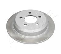 2x Brake disc Rear Axle solid 61-09-995C ASHIKA for JEEP GRAND CHEROKEE