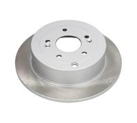 2x Brake disc Rear Axle solid 61-0H-H06C ASHIKA for HYUNDAI SANTA FÉ II