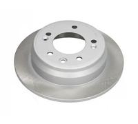 2x Brake disc Rear Axle solid 61-0K-K14C ASHIKA for KIA HYUNDAI