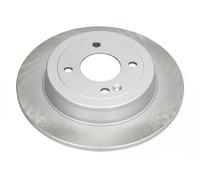 2x Brake disc Rear Axle solid 61-0K-K18C ASHIKA for KIA HYUNDAI