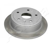 2x Brake disc Rear Axle solid 61-0W-001C ASHIKA for DAEWOO DODGE
